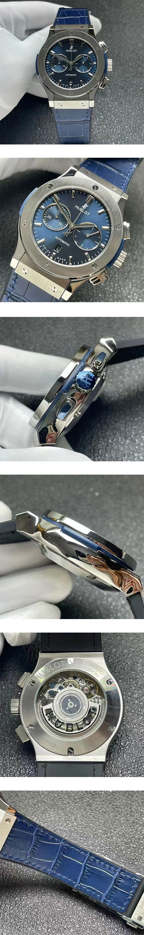 【HB工場】ウブロコピー クラシック フュージョン クロノグラフ チタニウム 521.NX.7170.LR 新品腕時計